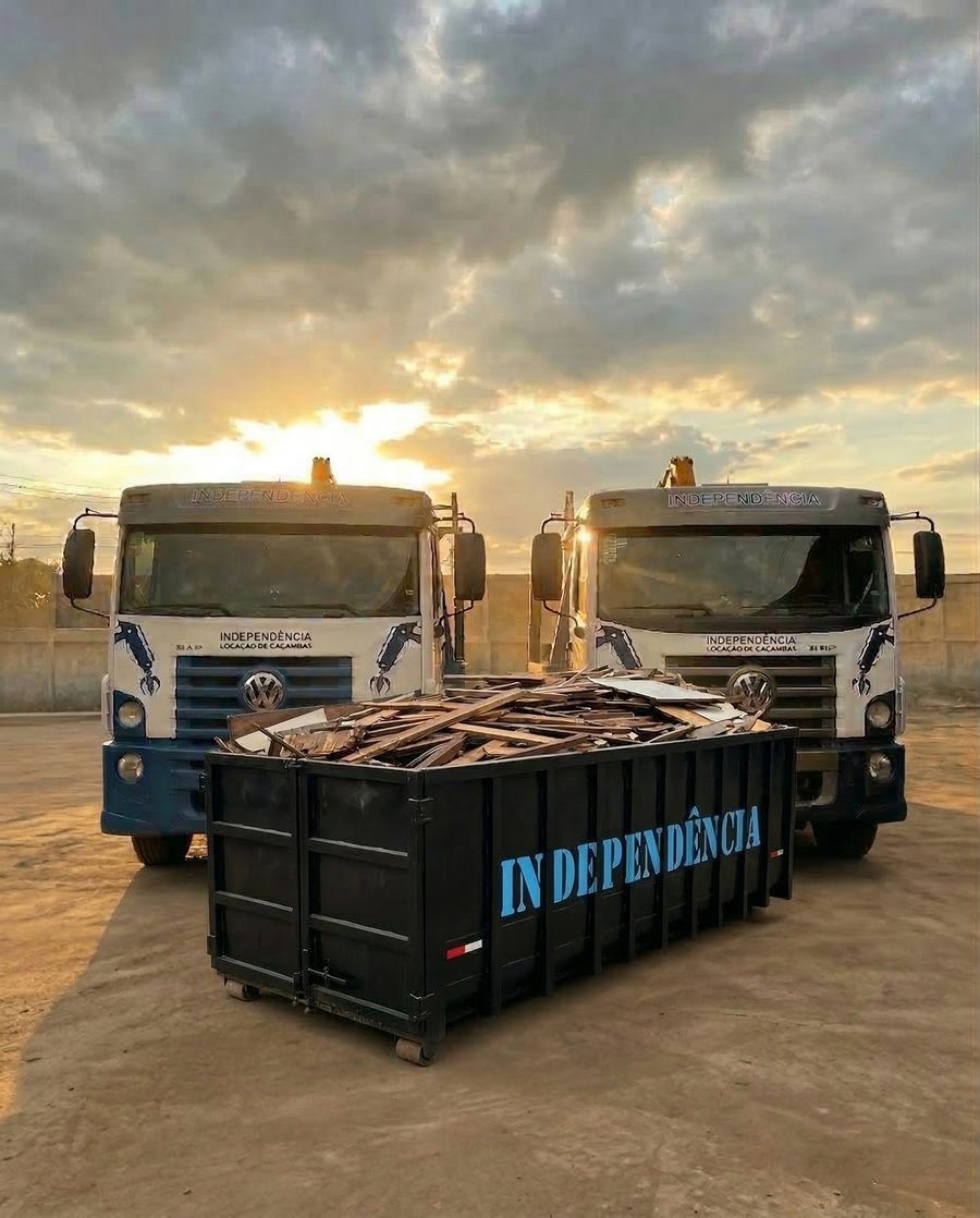 Caminhões com caçamba Roll-on